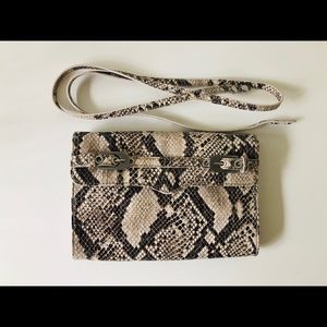 Rebecca Minkoff Snakeskin Crossbody/Clutch